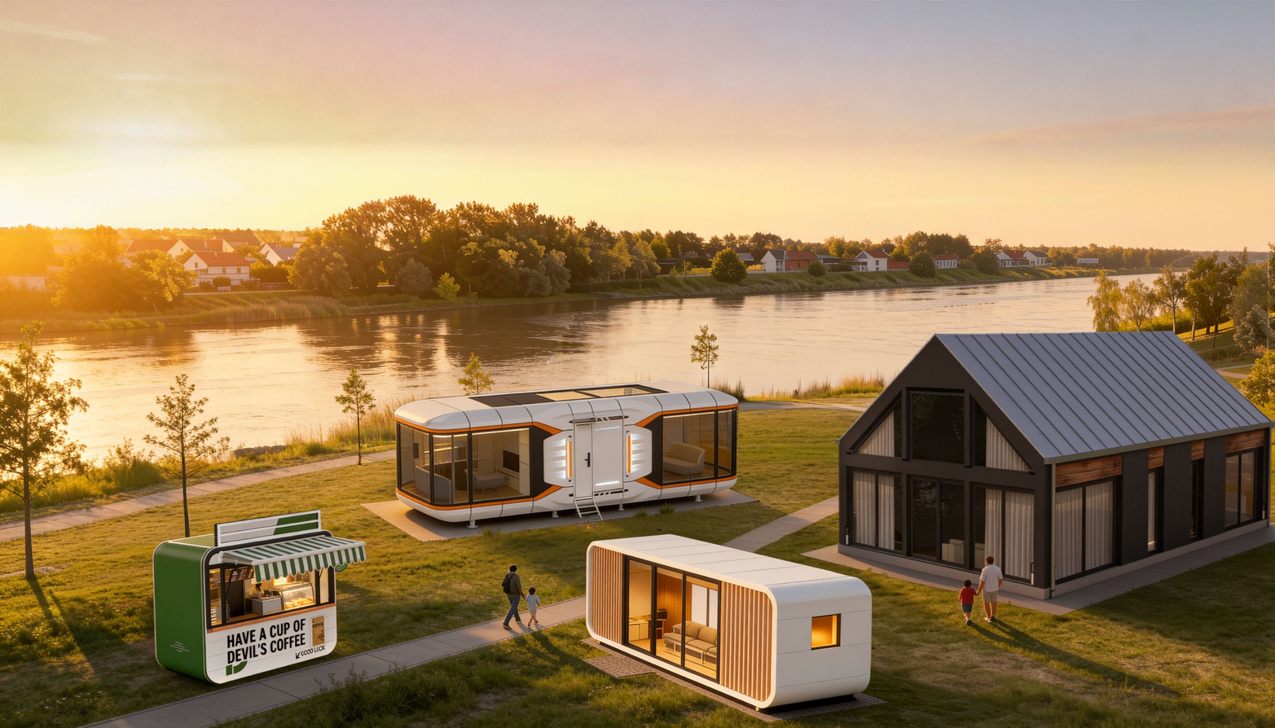 Capsule Living – park modułowy